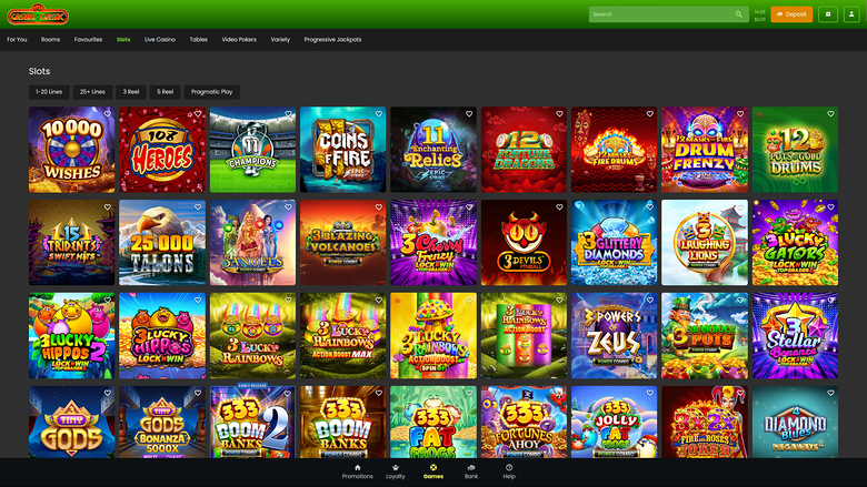 Casino Classic — Games lobby