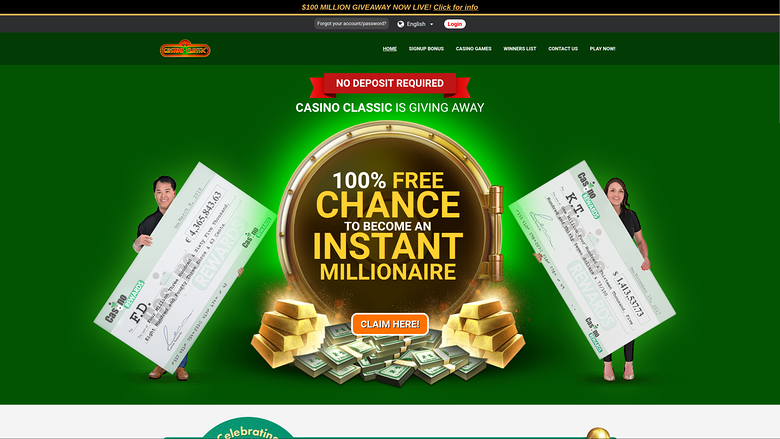 Casino Classic — Homepage