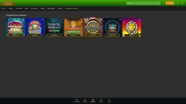Casino Classic — Jackpot games
