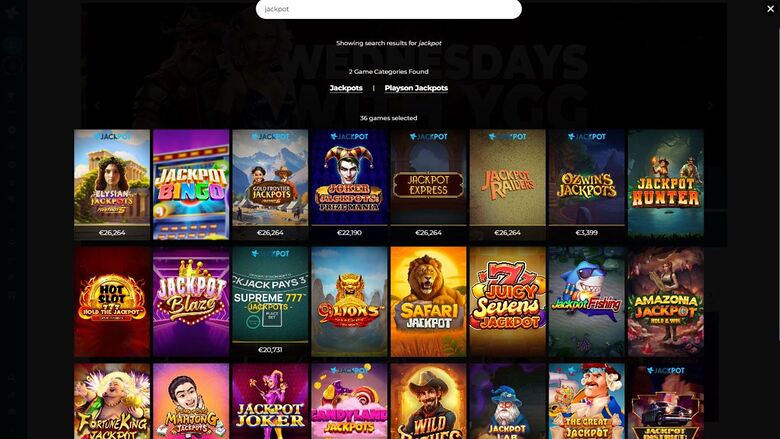 Casino Estrella — Jackpot games