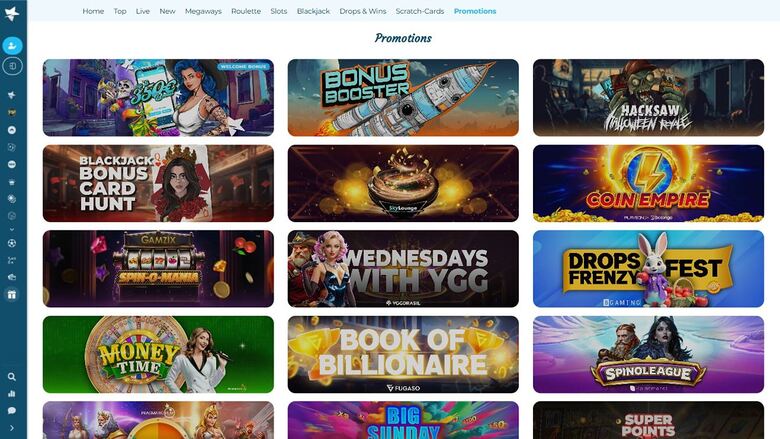 Casino Estrella — Promotions page