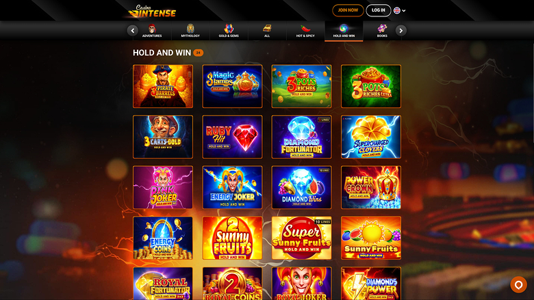 Casino Intense — Hold and win
