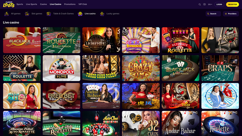 Casino Loots — Lootslivedealer
