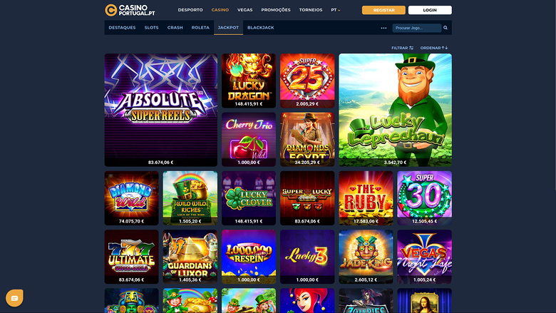 Casino Portugal — Jackpot games
