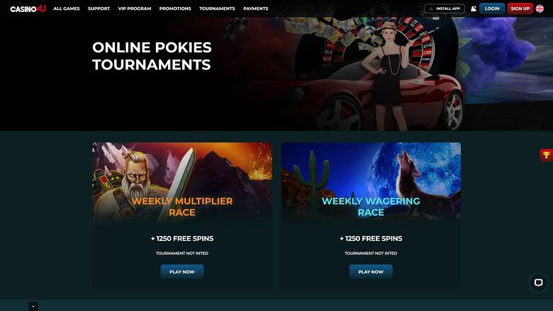 Casino4u — Tournaments