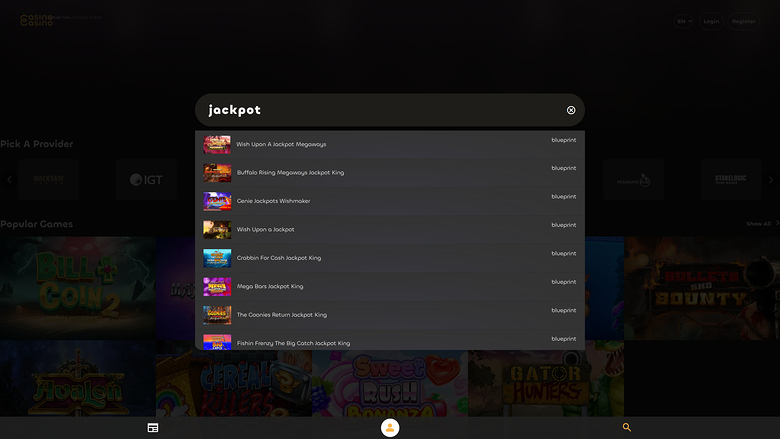 CasinoCasino — Jackpot games