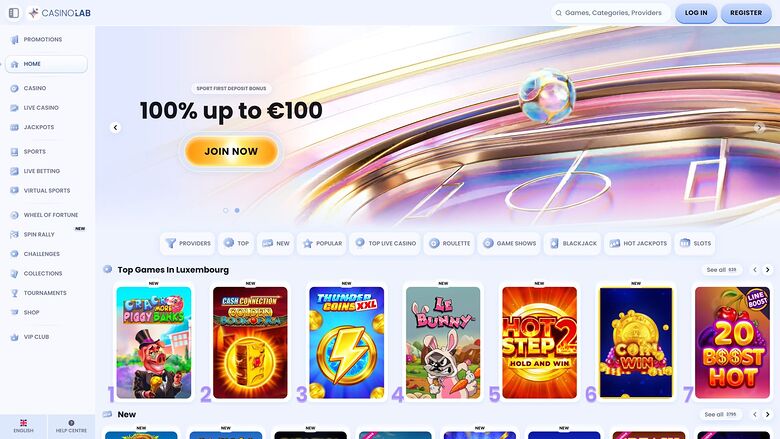 CasinoLab — Homepage