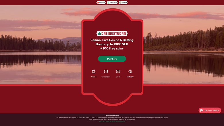 CasinoStugan — Homepage