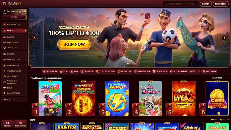 CasoolaCasino — Homepage