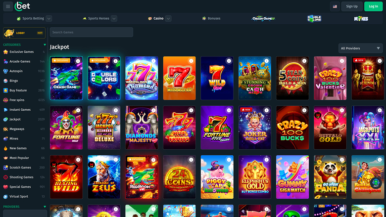 Cbet.gg Casino — Jackpot games