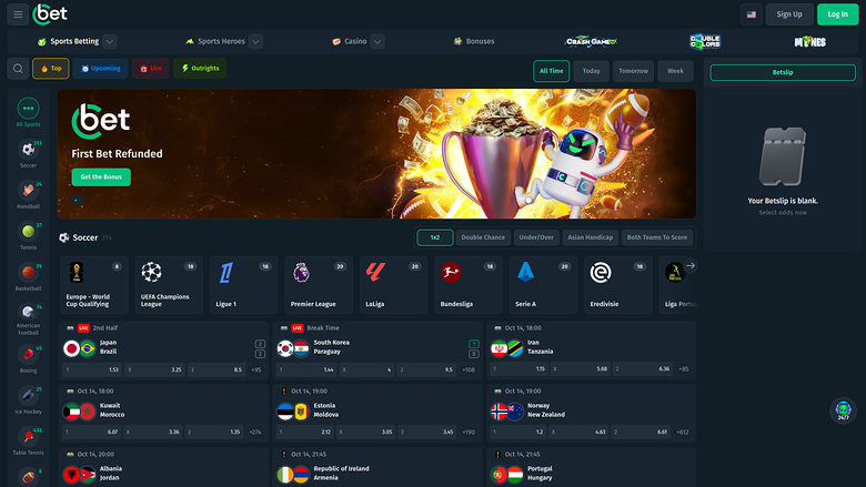 Cbet.gg Casino — Sportsbook