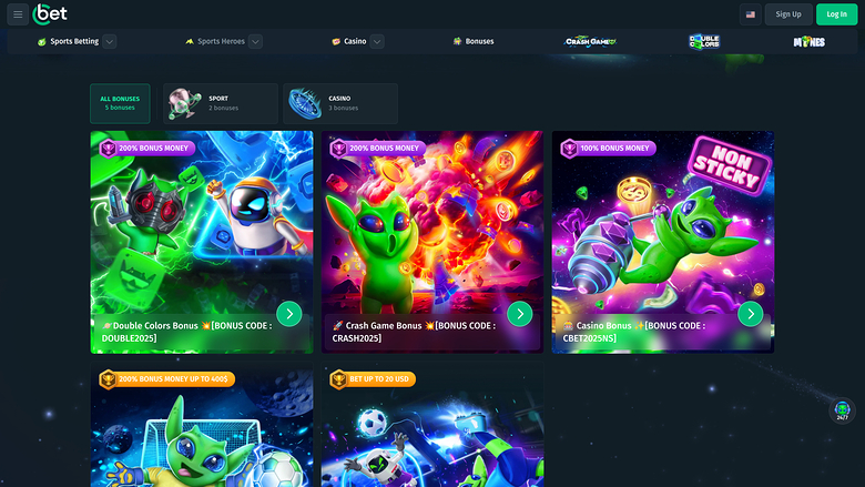 Cbet.gg Casino — Promotions page