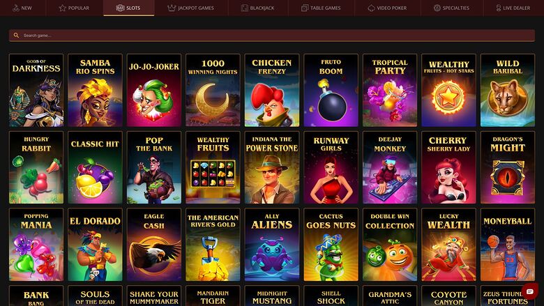 Cherry Gold Casino — Games lobby