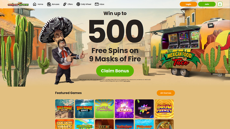 Chilli Spins Casino — Homepage