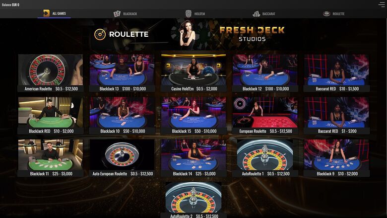 Coinbets777 Casino — Live dealer lobby