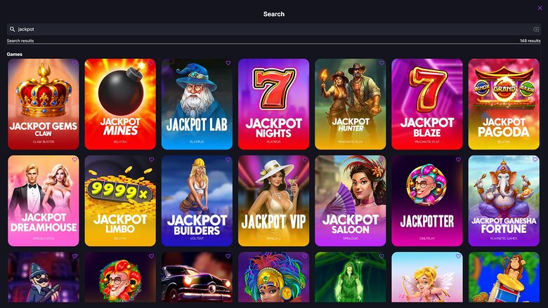 CoinCasino — Jackpot games