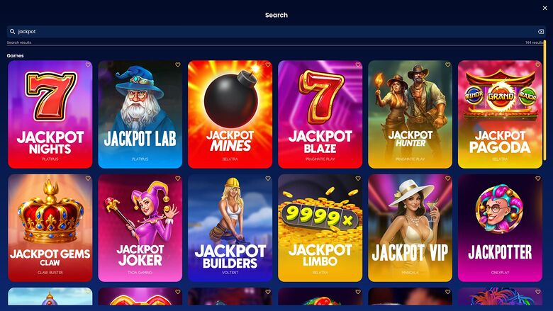 CoinKings Casino — Jackpot games