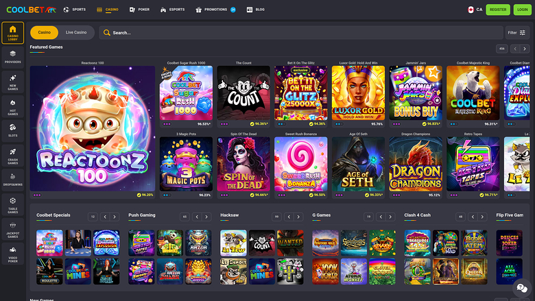 Coolbet — Homepage