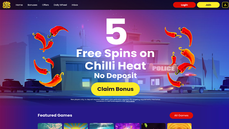 Cop Slots Casino — Homepage