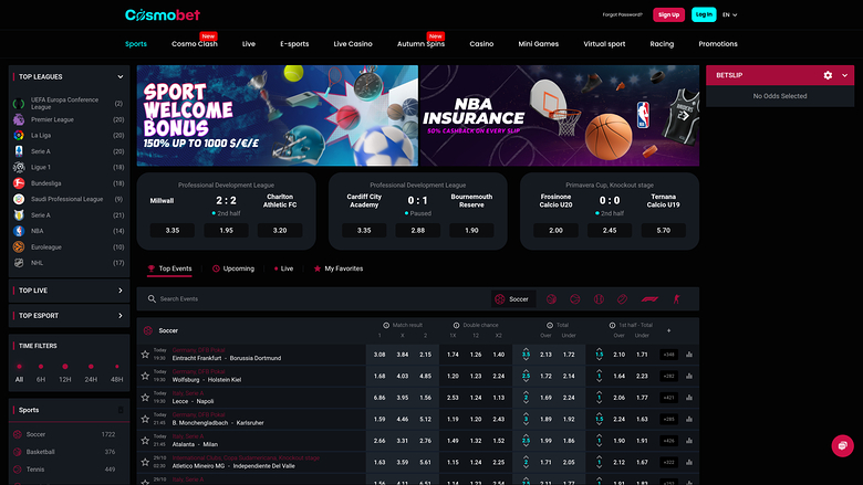 Cosmobet — Sportsbook
