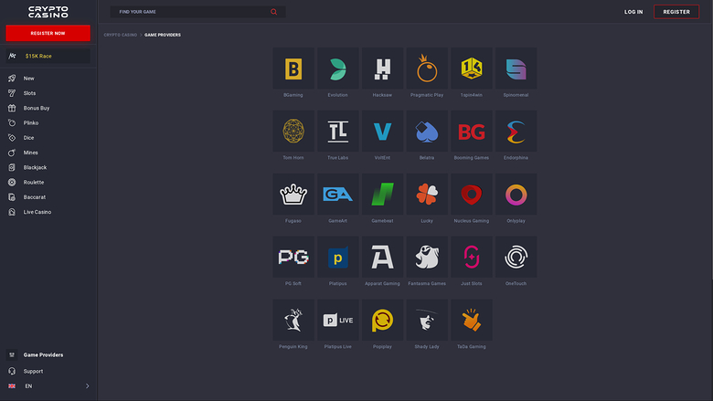 CryptoCasino — Cryptocasion develoeprs
