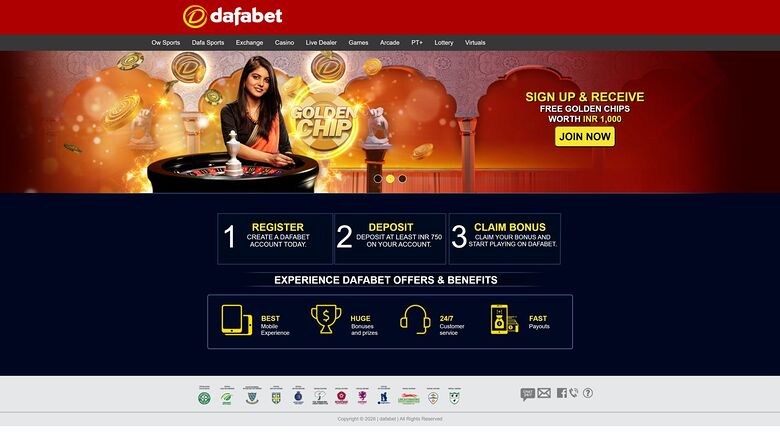Dafabet Casino — Homepage