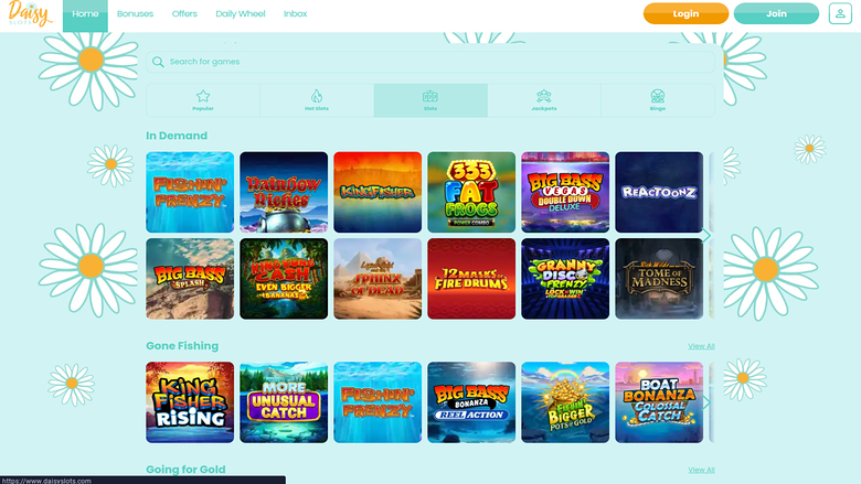 Daisy Slots — Games lobby