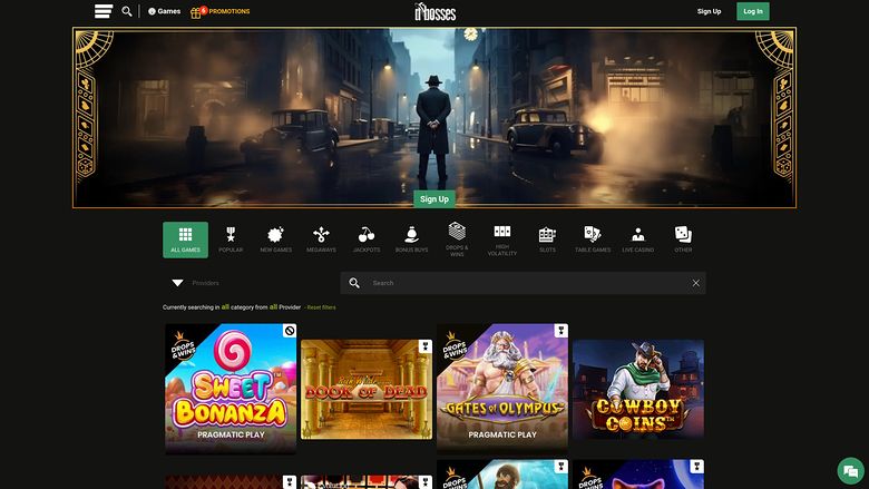 Dbosses Casino — Homepage