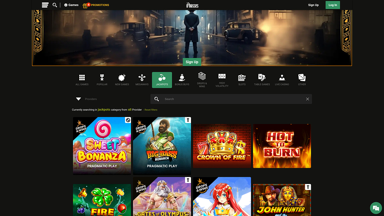 Dbosses Casino — Jackpot games