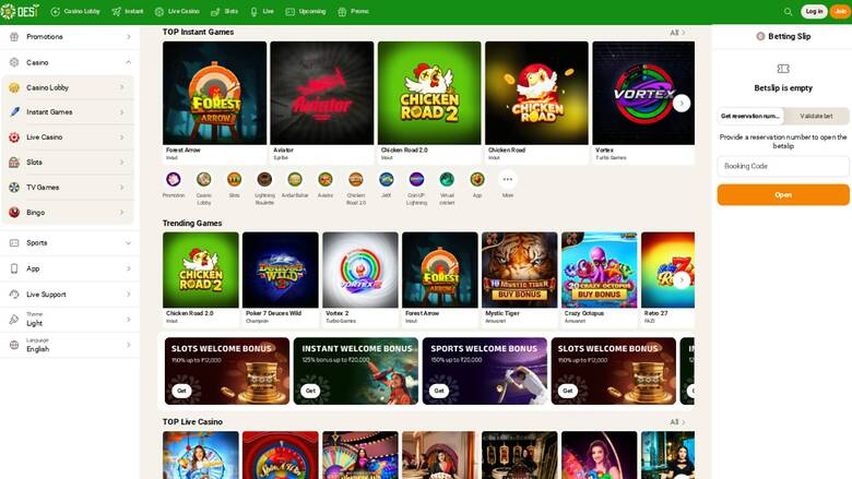 Desi Casino — Homepage