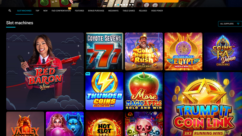 DirectionBet Casino — Games lobby