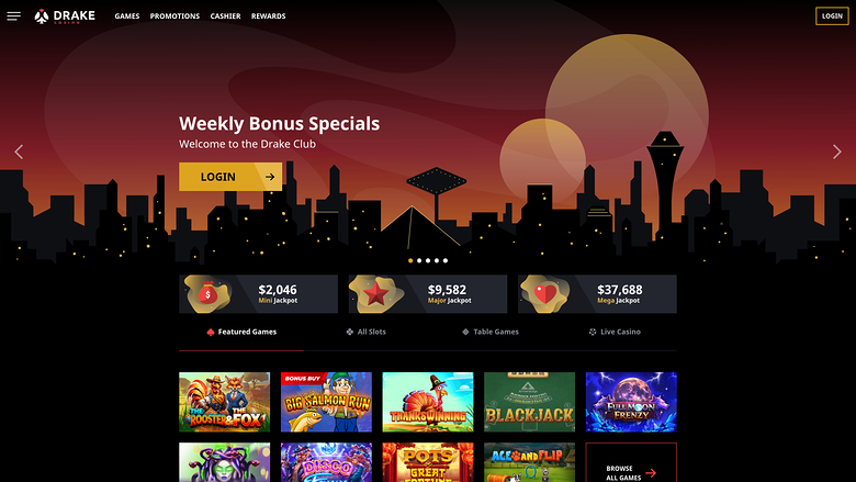 Drake Casino — Homepage