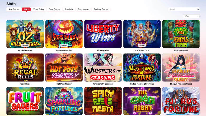 Dream Royale Casino — Games lobby