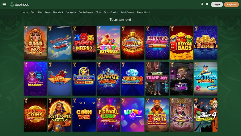 DublinBet Casino — Tournaments