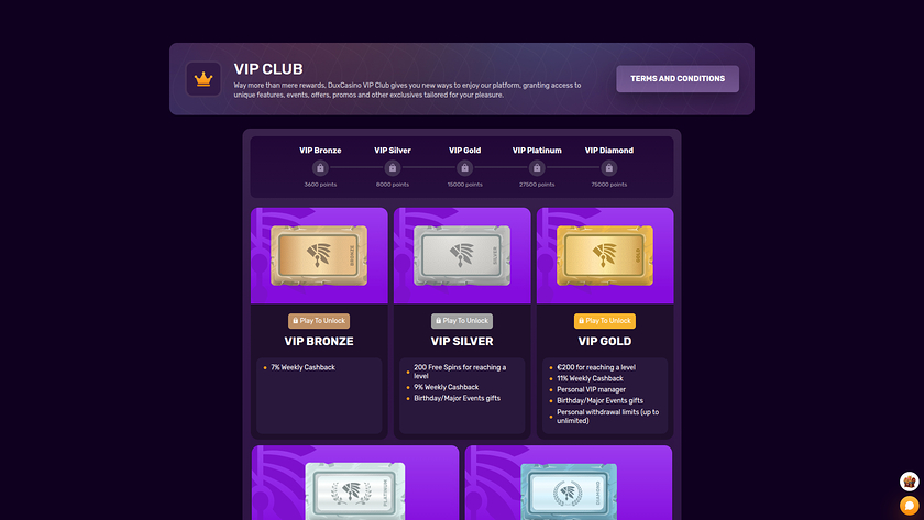 Dux Casino — VIP section