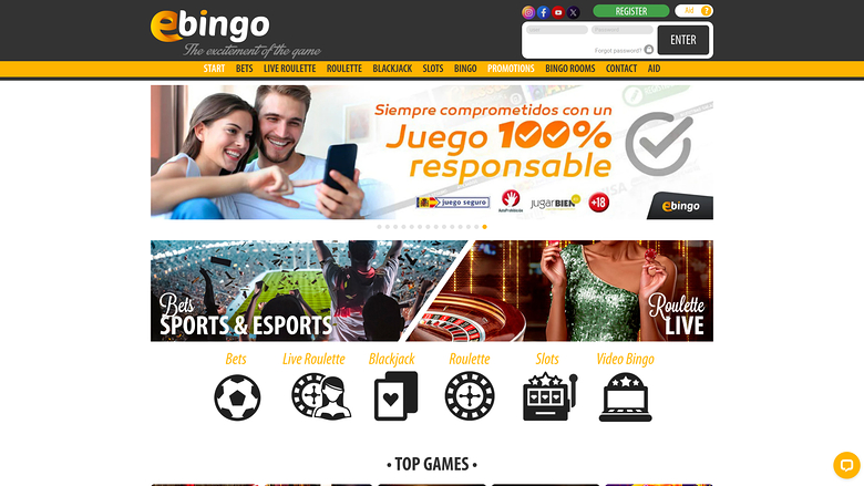 EBINGO — Homepage
