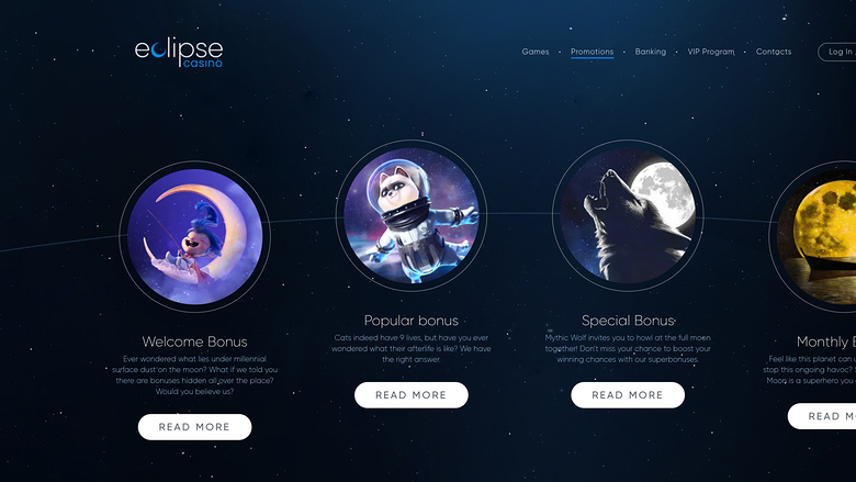 Eclipse Casino — Promotions page