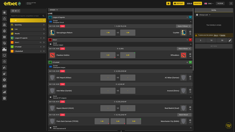 efbet — Sportsbook