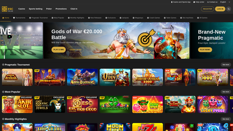 Estoril Sol Casino — Homepage