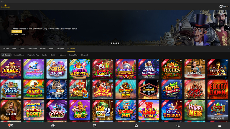 Euro Palace Casino — Games by studio