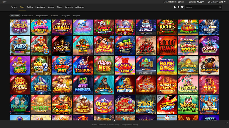 Euro Palace Casino — Games lobby