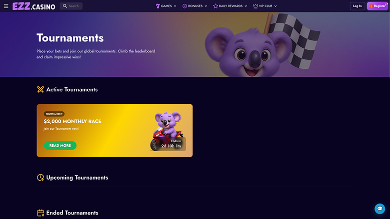 EZZ Casino — Torunaments