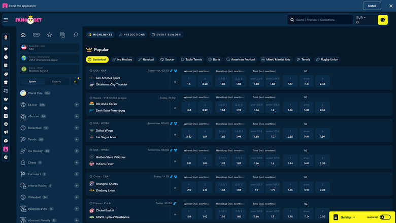 Fanobet Casino — Sportsbook