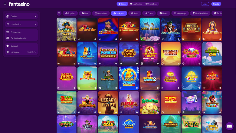FantasinoCasino — Jackpot games