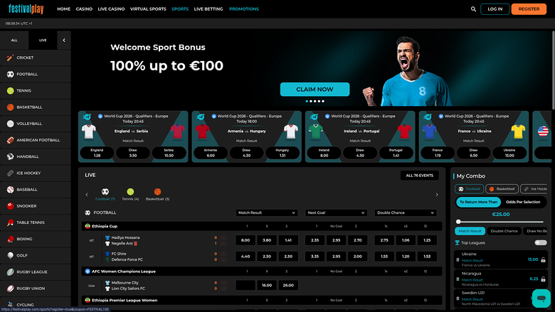 Festival Play Casino — Sportsbook
