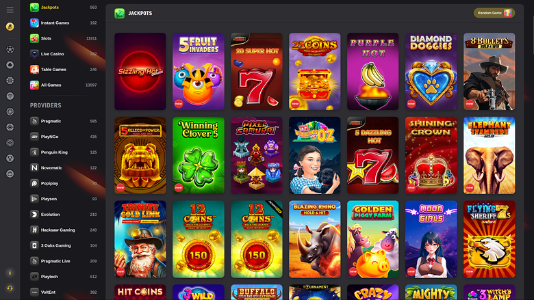FEZbet Casino — Jackpot games