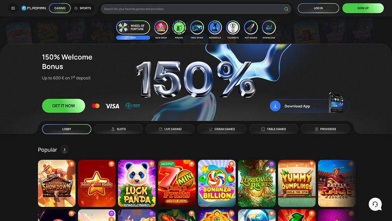 Flagman Casino — Homepage