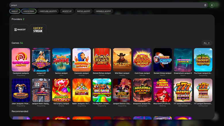 Flagman Casino — Jackpot games