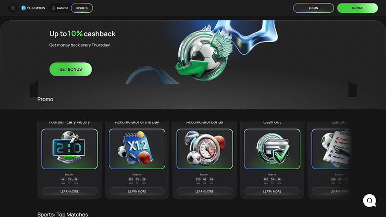 Flagman Casino — Sportsbook