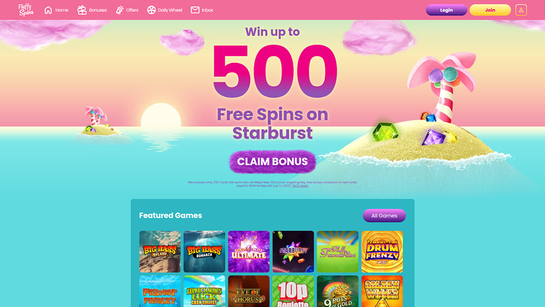 Fluffy Spins Casino — Homepage